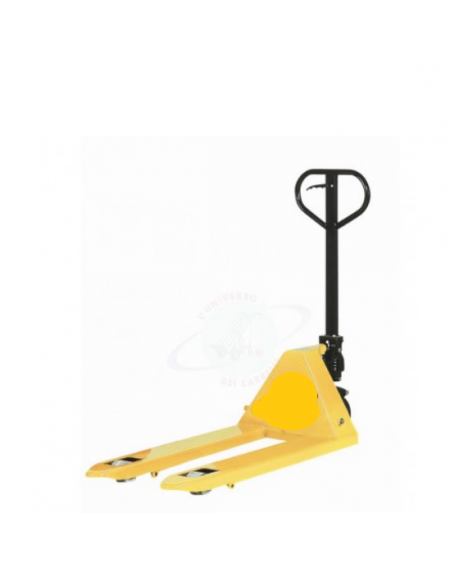 Carrello Transpallet con POMPA QUICK LIFT - comando a leva a 3 posizioni - forche cm 115x54 - portata Kg 2500
