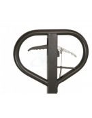 Carrello Transpallet con freno, comando a leva a 3 posizioni - doppio rullo -  forche cm 115x52 - portata Kg. 2500