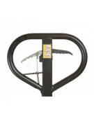 Carrello Transpallet con freno, comando a leva a 3 posizioni - doppio rullo -  forche cm 115x52 - portata Kg. 2500