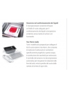 Confezionatrice sottovuoto a campana - Comandi digitali - Barra saldante cm. 32 - Vuoto controllato da sensore o microprocessore