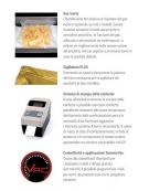 Confezionatrice sottovuoto a campana - Comandi digitali con schermo touch - Barra saldante cm. 32 - Vuoto controllato da sensore