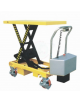 Piattaforma carrellata elettrica con rulliera a rulli folli Ø50 - piano cm 101x52 - Pulsantiera sul manico - portata kg. 450