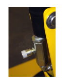 Carrello gru elettrica girevole idraulica zavorrata Ruote (2 fisse, 2 girevoli con freno) portata Kg 500