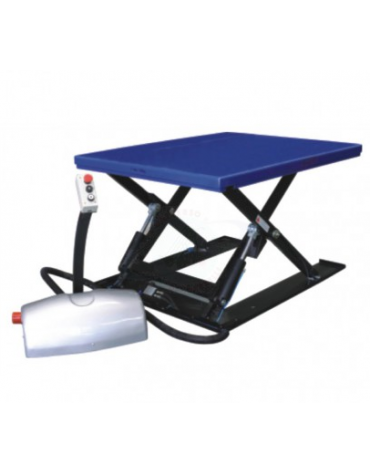 Piattaforma elettro-idraulica Extrabassa - piano cm 114x145 - portata Kg.1000 - sollevamento max cm 84