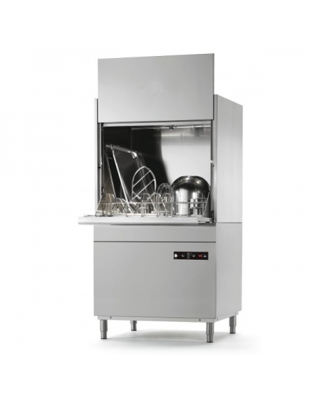Lavaoggetti industriale professionale - Cesto cm 78x70 - Altezza utile massima cm 82 - CON POMPA DI SCARICO