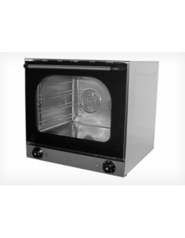 Forno a convenzione in acciaio inox - Dim. interne mm 460x370x350h