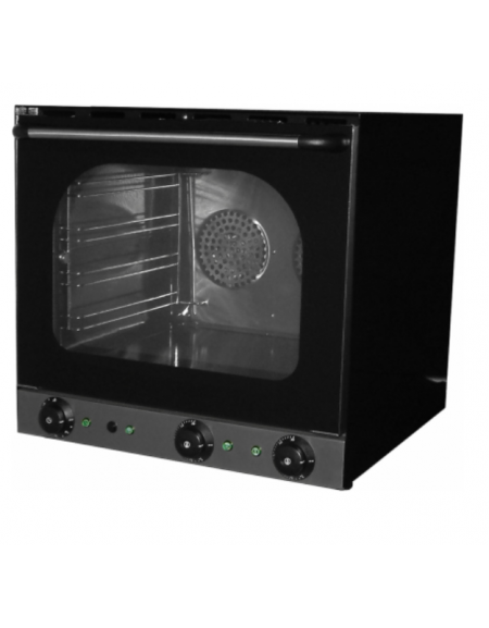 Forno a convenzione in lamiera galvanizzata - Funzione grill ed  umidificatore - Capacità N° 4 Teglie cm 31,5x44 ( incluse) -  dinaforniture.it