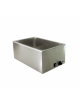 Bagnomaria elettrico da banco - Vasca G/N 1/1 - Dimensioni interne mm 305x505x160h - esterne mm 340x540x240h