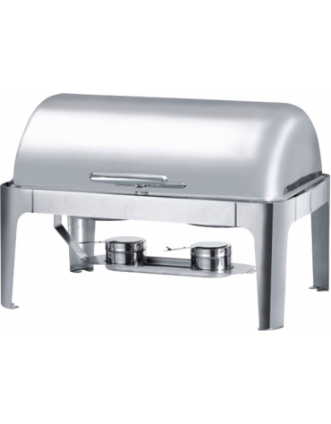 DEDRA CHAFING DISH GASTRONORM 1/1 H 65mm COPERCHIO NORMALE