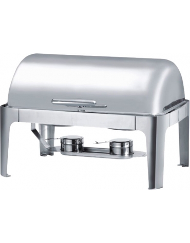 DEDRA CHAFING DISH GASTRONORM 1/1 H 65mm COPERCHIO NORMALE