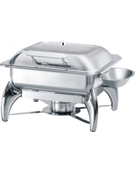 DEDRA CHAFING DISH GASTRONORM 1/1 H 65mm COPERCHIO NORMALE