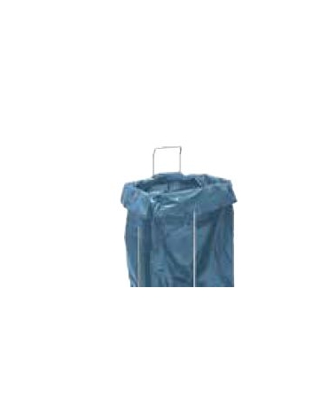 Gettacarte rettangolare LT 30, push inox - cm 30x20x70