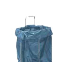 Gettacarte rettangolare LT 30, push inox - cm 30x20x70