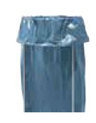 Cestello portasacco in tondino di acciaio per gettacarte/posacenere cod. DN9910 - DN9911