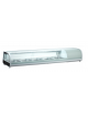 Vetrina refrigerata da banco per sushi con 5 vasche da 1/2 GN - capacità 132 Lt. - mm 1800x430x300h