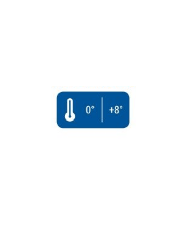 Tavolo refrigerato 4 porte con alzatina e lavello, in acciaio inox AISi 304, refrigerazione ventilata - 224x70x95h