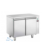 Tavolo GN1/1 refrigerato remoto in acciaio inox, refrigerazione ventilata  - mm 1040x700x850h