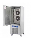 Abbattitore di temperatura in acciaio inox Aisi 304 N°15 teglie GN1/1 o 600x400 - mm 790x760x1970h