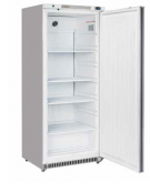 Armadio refrigerato in ABS colore acciaio con interno in termoformato - refrigerazione Roll-Bond - cm 77,5x75,6x190h