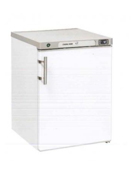 Armadio refrigerato bianco in ABS con interno in termoformato - refrigerazione Roll-Bond - Classe A++ - cm 59,8x67,9x83,8h