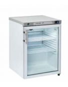 Frigorifero con porta in vetro, interno in abs - refrigerazione roll bond con ventola di assistenza - mm 598x623x838h