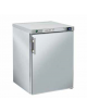 Armadio refrigerato in ABS colore acciaio con interno in termoformato-Refrigerazione Roll-Bond 0°+8°C-Classe A++-cm 59,8x67,9x83