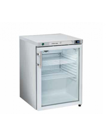 Frigorifero inox con interno in abs - Refrigerazione roll bond con ventola di assistenza - mm 598x623x838h