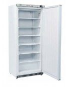 Armadio refrigerato negativo bianco con interno in ABS - 6 ripiani evaporatore fissi - mm 775x720x1990