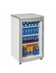 Vetrina per bibite da banco con vetro curvo 1 porta - temp. +4 / +10° - litri netti 85 - mm 505x590x780