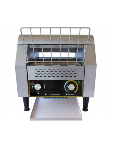 Toastiera a nastro doppia - velocità nastro regolabile - cm 42x37x39h