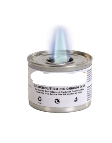 Gel combustibile per chafing dish - 200 gr per una durata massima di 4 ore