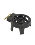Fornellone a gas a tre fuochi - combustibile: Gas G30 400g/h o G31 393 g/h - diametro 30x20h