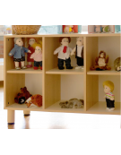 MOBILE CONTENITORE 3 CASELLE - cm 105x41x40h - CONFORME AI CAM