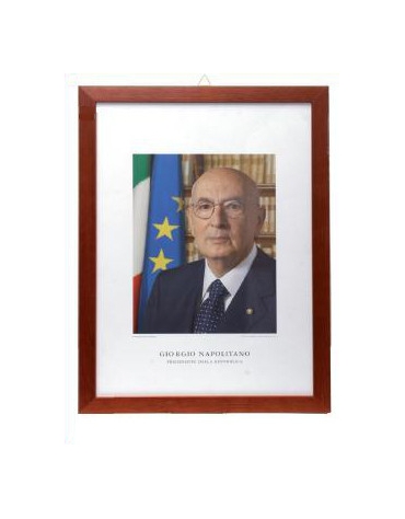 QUADRO CON FOTO PRESIDENTE DELLA REPUBBLICA