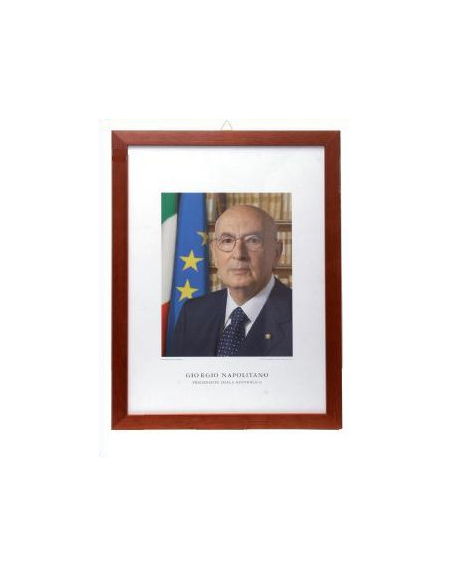 QUADRO CON FOTO PRESIDENTE DELLA REPUBBLICA