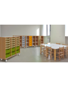 CASSETTO PLASTICA MEDIO - cm 32x38x15h - CONFORME AI CAM