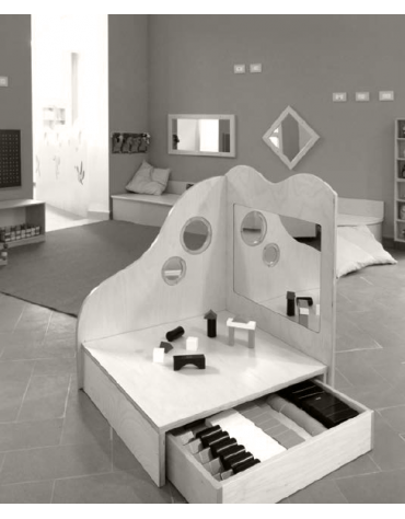 SPECCHIO QUADRATO FILO LUCIDO SENZA CORNICE - CM 20x20h - CONFORME AI CAM