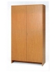 ARMADIO ALTO IN LEGNO 2 ANTE E 4 RIPIANI - CM 100X40X180H