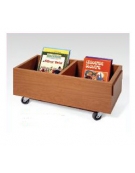 CARRELLO CONTENITORE 2 VANI CM 70X35X30H
