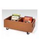 CARRELLO CONTENITORE 2 VANI CM 70X35X30H