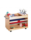 ELEMENTO MOBILE PORTABICCHIERI PER CARRELLO ART DN22010 - CM 50x25x6,5h - CONFORME AI CAM