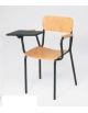 POLTRONCINA CON BRACCIOLI FAGGIO Ø 22 CON TAVOLETTA SCRITTOIO ABS 2 snodi