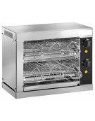 Tostiera in acciaio inox AISI 304 - 6 pinze - 2000 w - mm 440x240x250h