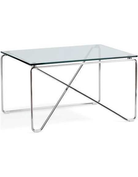Tavolino attesa con piano in cristallo e struttura nera - Tavolini ... Tavolino attesa con piano in cristallo e struttura nera - Tavolini ...