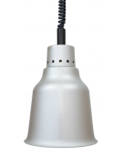 Lampada riscaldante in allumino -  potenza 250 W - diametro 190 mm con luce bianca