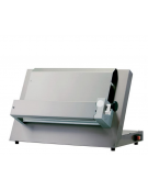 Stendipizza in acciaio inox ad un rullo realizzato in materiale plastico - potenza: 370W -  mm 500x400x450h