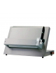 Stendipizza in acciaio inox ad un rullo realizzato in materiale plastico - potenza: 370W -  mm 500x400x450h