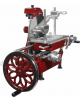Affettatrice a volano con struttura pesante in lega di alluminio con decori adesivi - Ø lama mm 250 - mm 520x680x510h