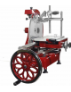 Affettatrice a volano con struttura pesante in lega di alluminio con fusione in conchiglia - Ø lama mm 300 - mm 600x720x740h