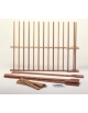 Spalliera svedese smontabile 2 campate cm 180x250h - Smontata